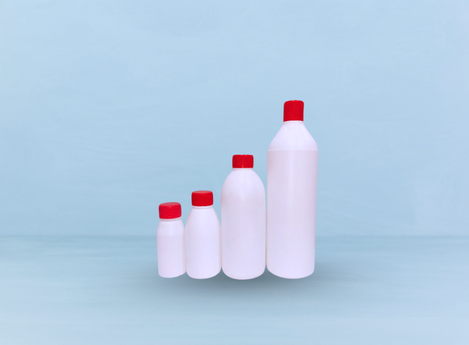 HDPE Para Bottle – Food Grade Liquid Storage Bottles - 100ml, 200ml, 500ml, 1L & Custom Sizes Ideal for Fertilizers, Chemicals & Pesticides